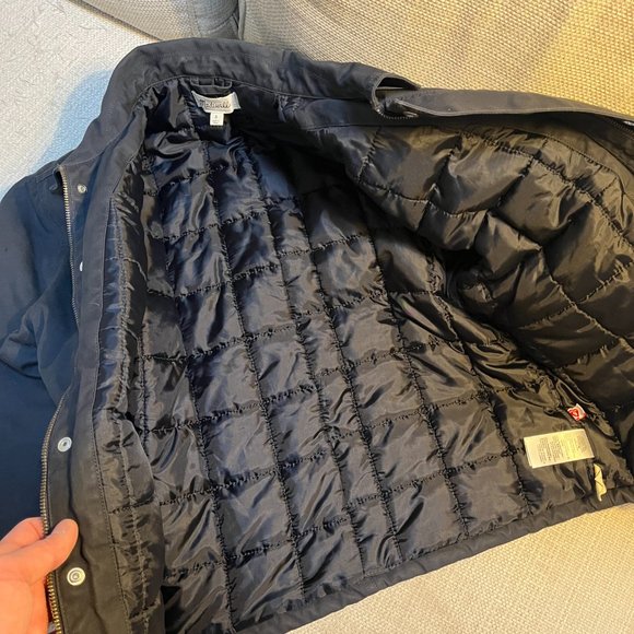 Madewell Waxed Cotton Jacket, Grey, Size Small - Picture 5 of 6